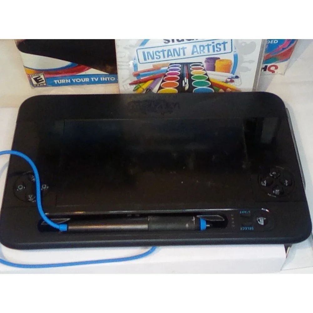 U Draw Playstation 3 ps3 black drawing game tablet and sealed disc